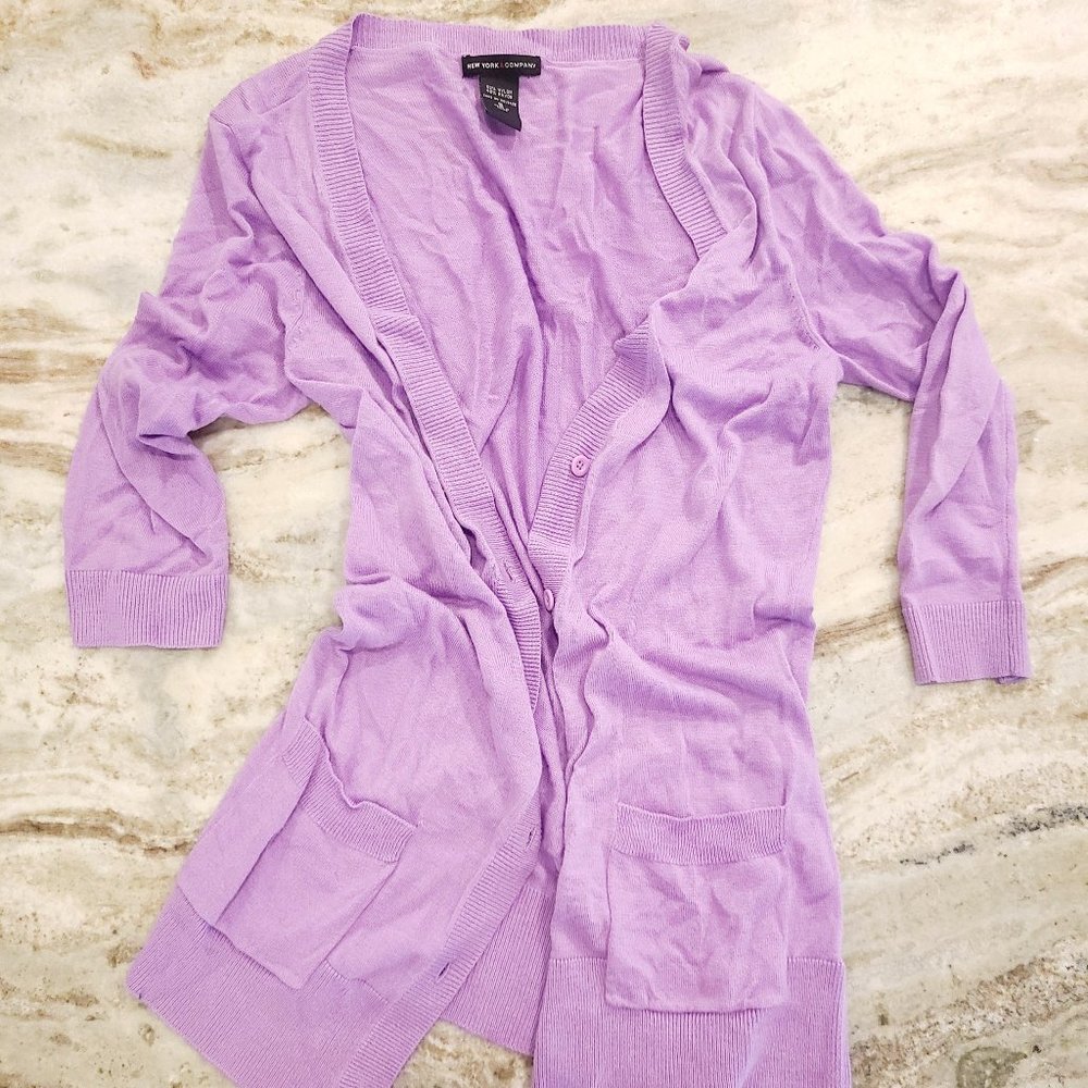 Light Purple Cardigan